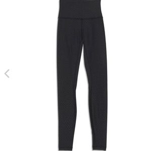 Lululemon Align Emboss Black Legging